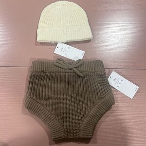 Target Grayson sweater bloomers and hat